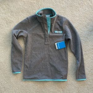 Columbia fleece pullover NWT